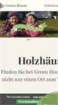 Mobile Screenshot of greenhouse-bau.de